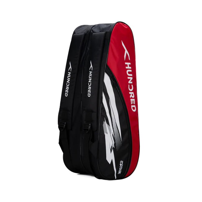 Hundred Cosmogear Badminton Racquet Kit Bag (Black / Red)