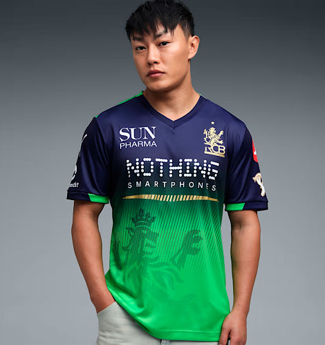 PUMA x Royal Challengers Bangalore Green Replica 2026 Men's Jersey