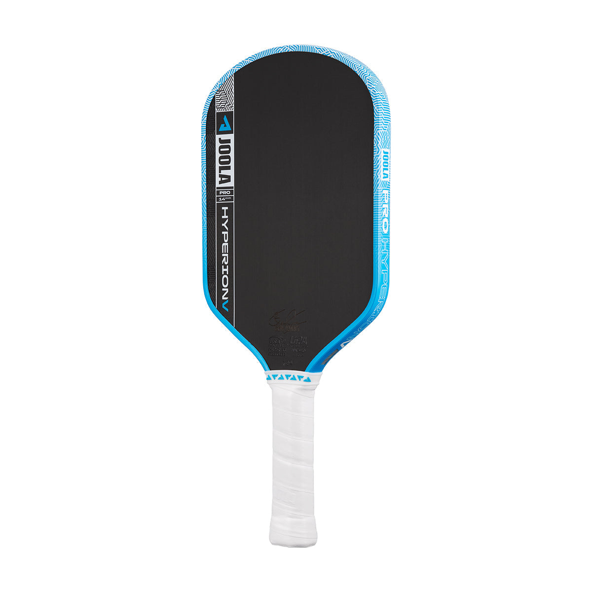 JOOLA Hyperion Pro V paddle carbon fiber face detail