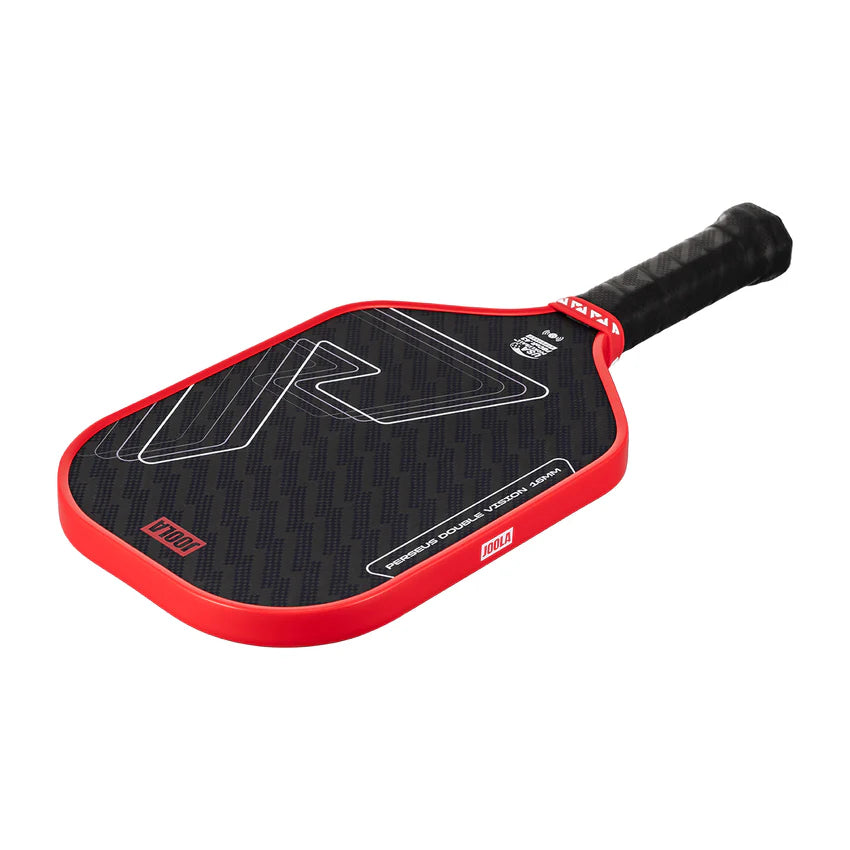 JOOLA Perseus Double Vision 16mm Pickleball Paddle - Blaze Red JOOLA