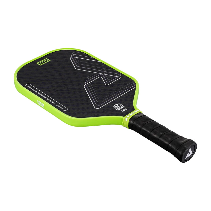 JOOLA Perseus Double Vision 16mm Pickleball Paddle - Surge Green JOOLA