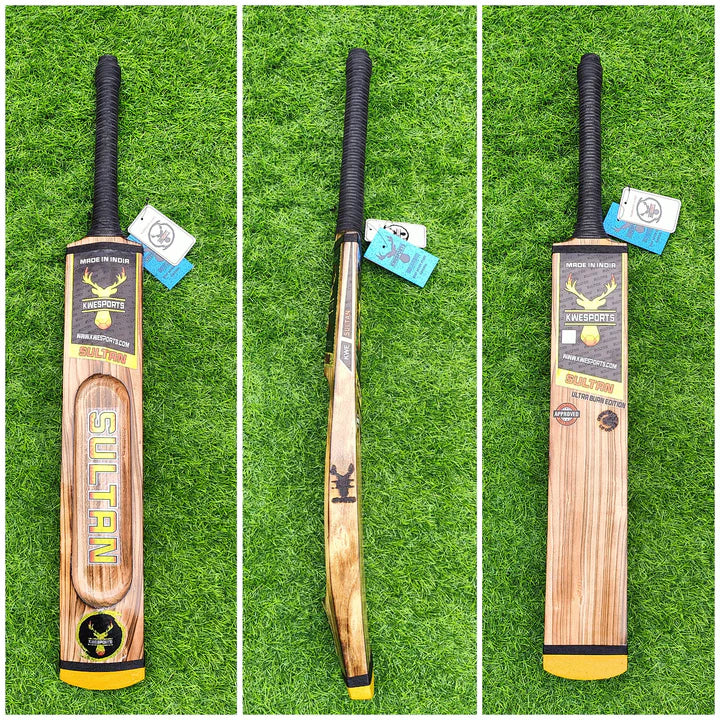 KWE Sultan Ultra Burn Edition Hard Tennis Ball Scoop Bats (35 Inches Height)