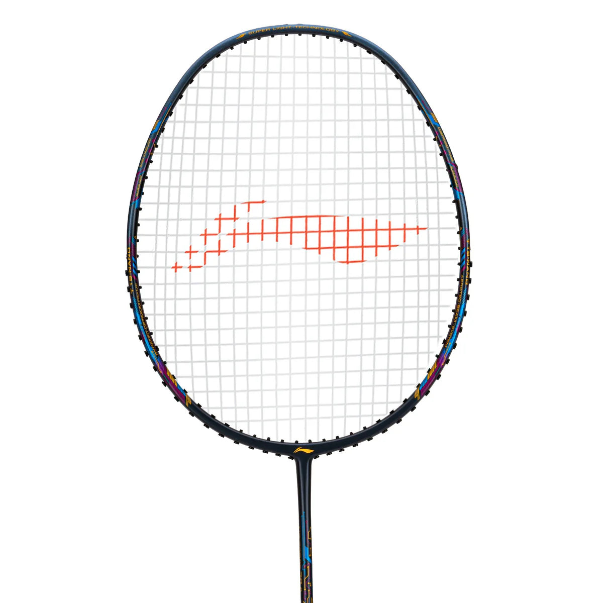 Li-Ning Air Force 79 G3 Badminton Racket Prestrung (Charcoal/Grey/Blue) - Made in China