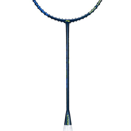Li-Ning Axforce 10 4U Navy Badminton Racket Unstrung by Li-Ning - in-use view - TopCricketStore