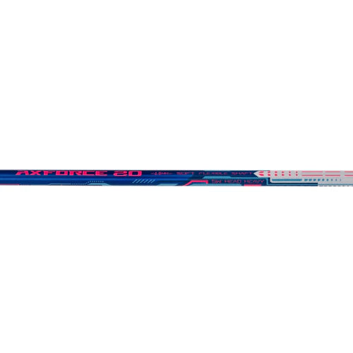 Li-Ning Axforce 20 4U Blue / White Badminton Racket Unstrung by Li-Ning - close-up detail - TopCricketStore