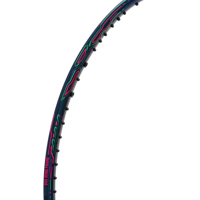 Li-Ning Axforce 50 4U Navy / Blue Badminton Racket Unstrung by Li-Ning - close-up detail - TopCricketStore
