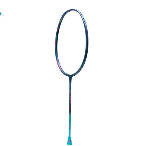 Li-Ning Axforce 50 4U Navy / Blue Badminton Racket Unstrung by Li-Ning - in-use view - TopCricketStore