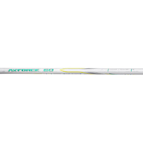 Li-Ning Axforce 60 5U White Badminton Racket Unstrung by Li-Ning - close-up detail - TopCricketStore