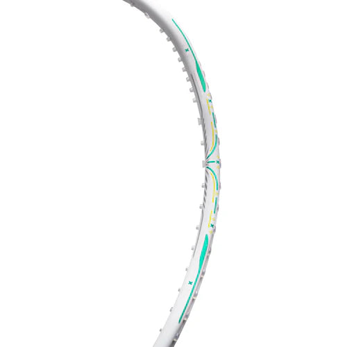 Li-Ning Axforce 60 5U White Badminton Racket Unstrung by Li-Ning - packaging view - TopCricketStore