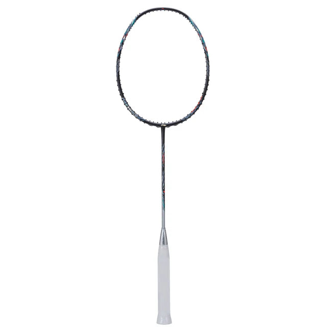 Li-Ning Axforce 70 4U Black / Silver Badminton Racket Unstrung by Li-Ning - in-use view - TopCricketStore