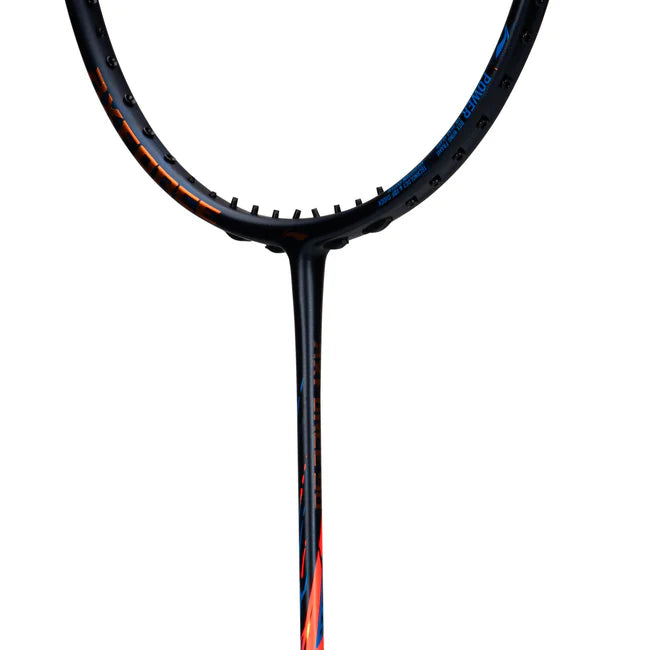 Li-Ning Axforce 90 4U Black / Gold / Orange Badminton Racket Unstrung by Li-Ning - back view - TopCricketStore