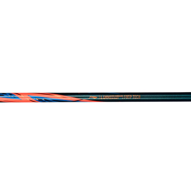 Li-Ning Axforce 90 4U Black / Gold / Orange Badminton Racket Unstrung by Li-Ning - close-up detail - TopCricketStore