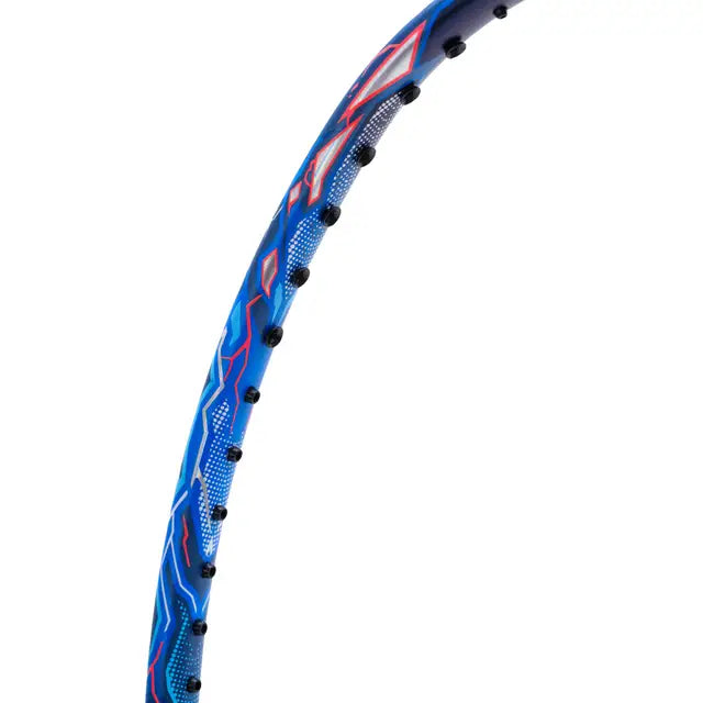 Li-Ning Axforce 90 Dragon Max Navy Blue Badminton Racket Unstrung by Li-Ning - close-up detail - TopCricketStore