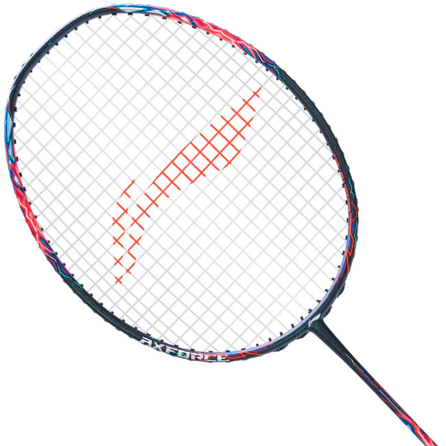 Li-Ning Axforce 90 Tiger Max Red Badminton Racket Unstrung - Made in China
