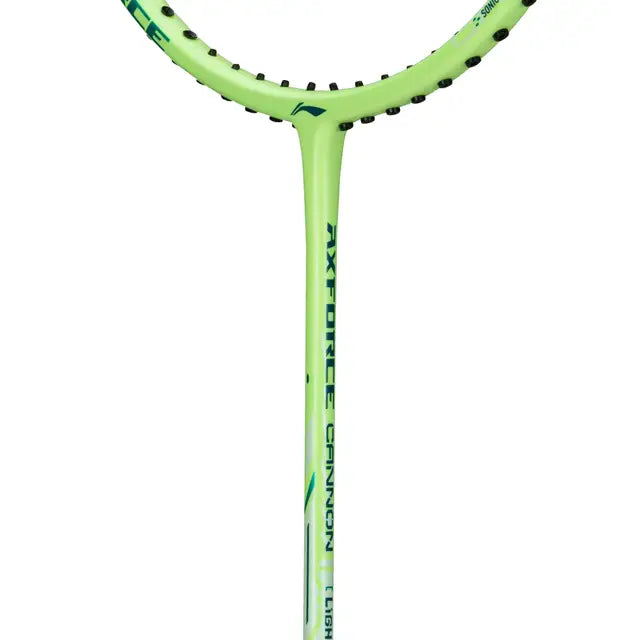 Li-Ning Axforce Cannon Green (Ambrosia) Badminton Racket Prestrung by Li-Ning - packaging view - TopCricketStore