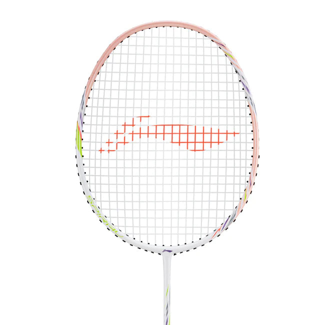 Li-Ning BladeX Spiral 4U Light Smoke Pink Badminton Racket Unstrung - Made in China