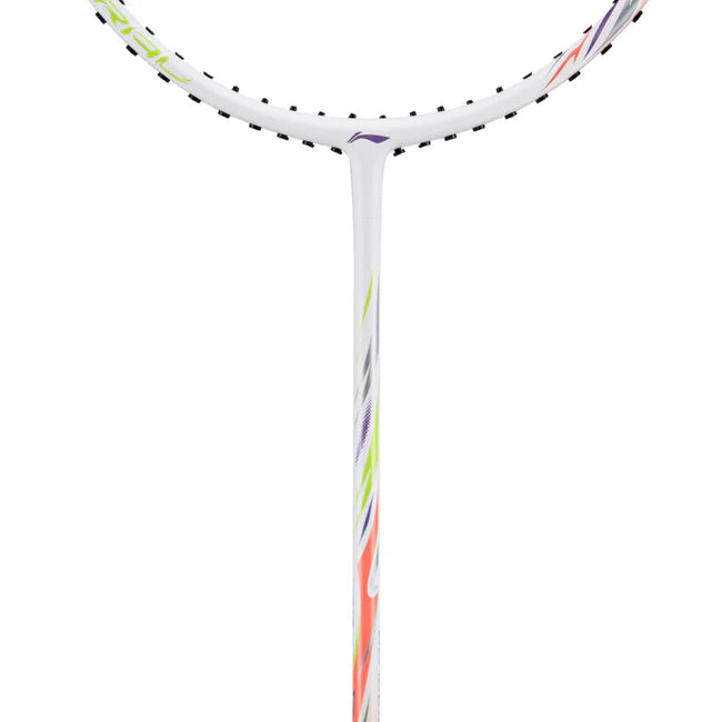 Li-Ning BladeX Spiral 5U Light Smoke Pink Badminton Racket Unstrung by Li-Ning - back view - TopCricketStore
