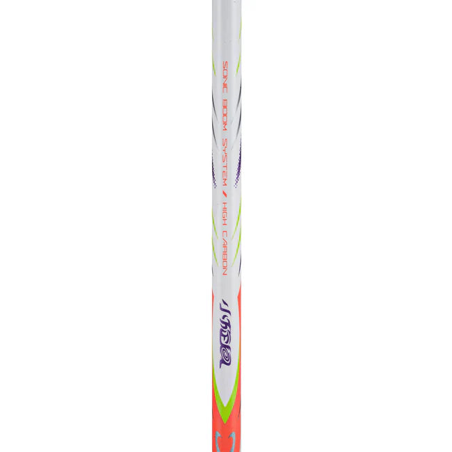 Li-Ning BladeX Spiral 4U Light Smoke Pink Badminton Racket Unstrung by Li-Ning - packaging view - TopCricketStore