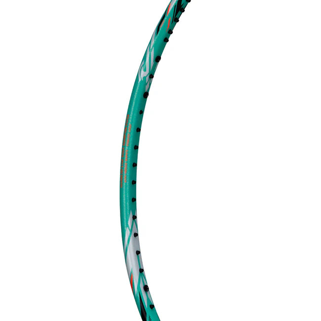 Li-Ning Halbertec 7000 Green / Orange Badminton Racket Unstrung by Li-Ning - packaging view - TopCricketStore
