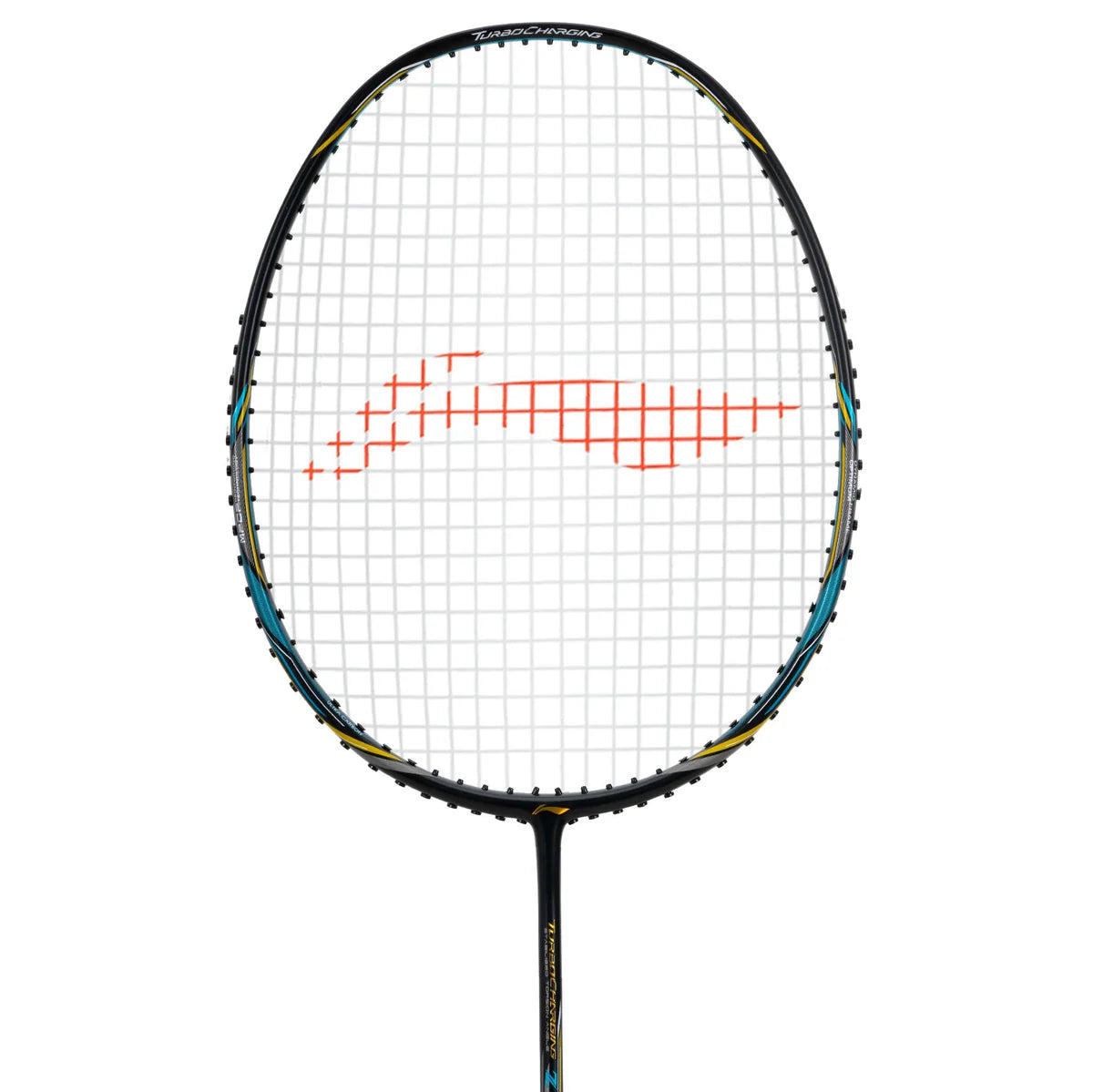 Li-Ning Turbo Charging Z Boost Black / Blue / Gold Badminton Racket Prestrung - Made in China