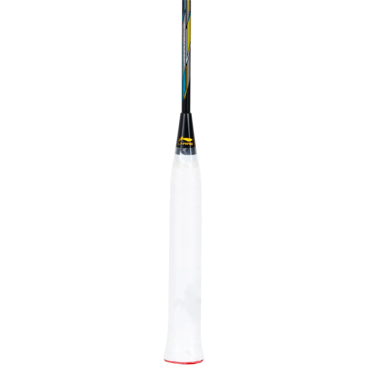 Li-Ning Turbo Charging Z Boost Black / Blue / Gold Badminton Racket Prestrung by Li-Ning - close-up detail - TopCricketStore