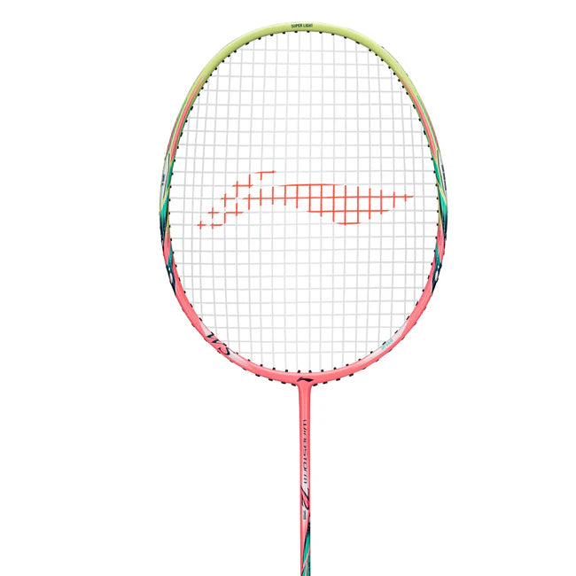Li-Ning Windstorm 72 Speed Watermelon Pink Badminton Racket Unstrung - Made in China