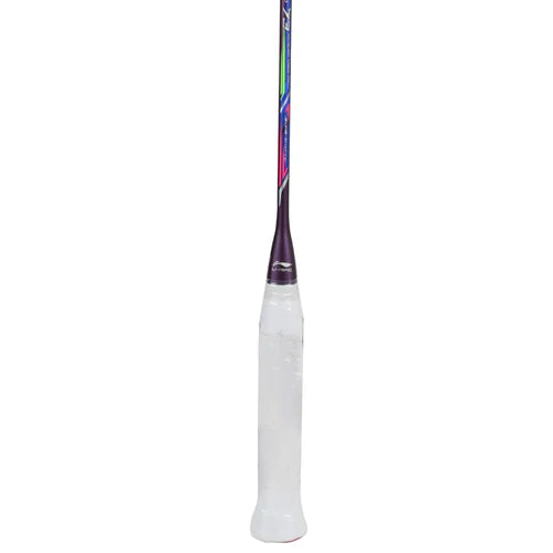Li-Ning Windstorm Nano 73 Dark Purple / Pink Badminton Racket Unstrung by Li-Ning - back view - TopCricketStore