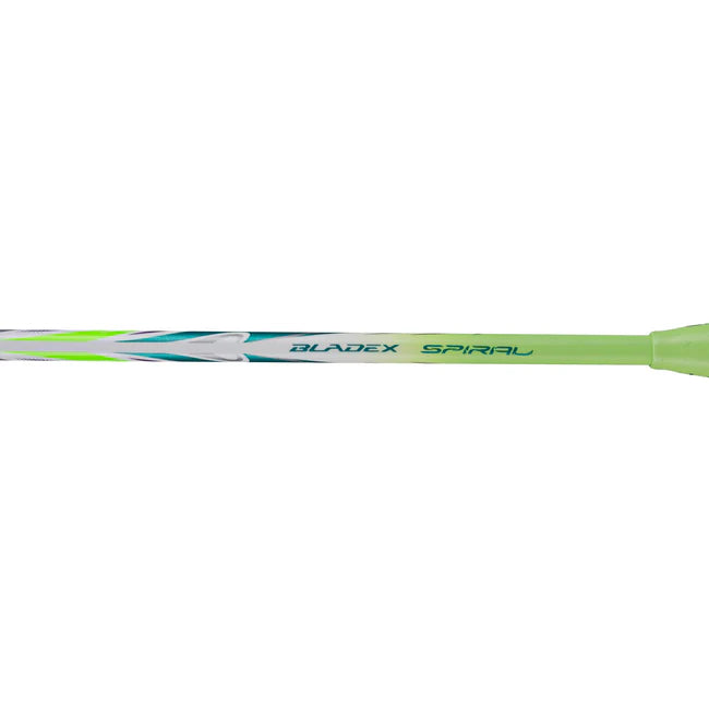 Li-Ning BladeX Spiral 5U Evening Promise Badminton Racket Unstrung by Li-Ning - close-up detail - TopCricketStore