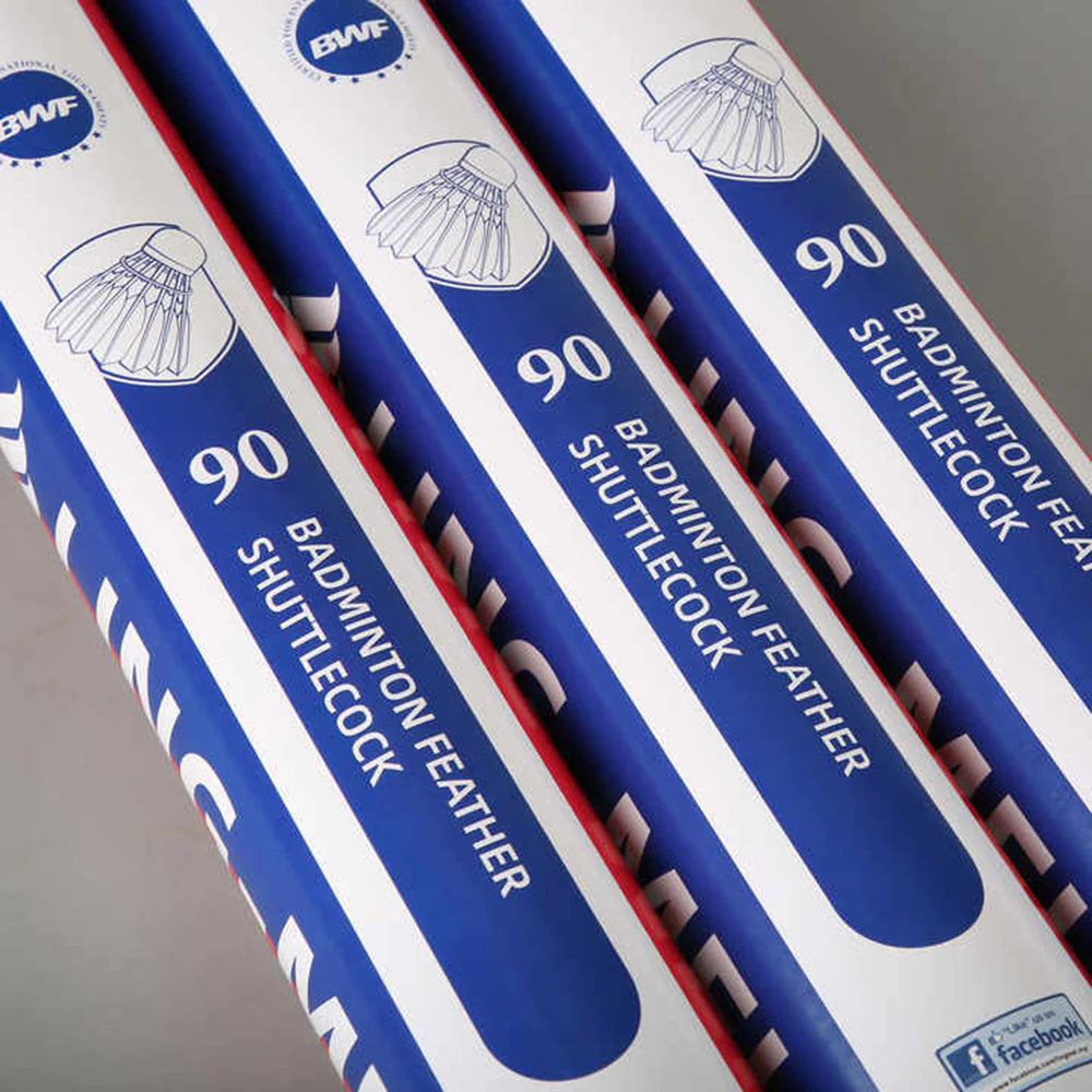 Ling-Mei 90 Feather Badminton Shuttlecocks