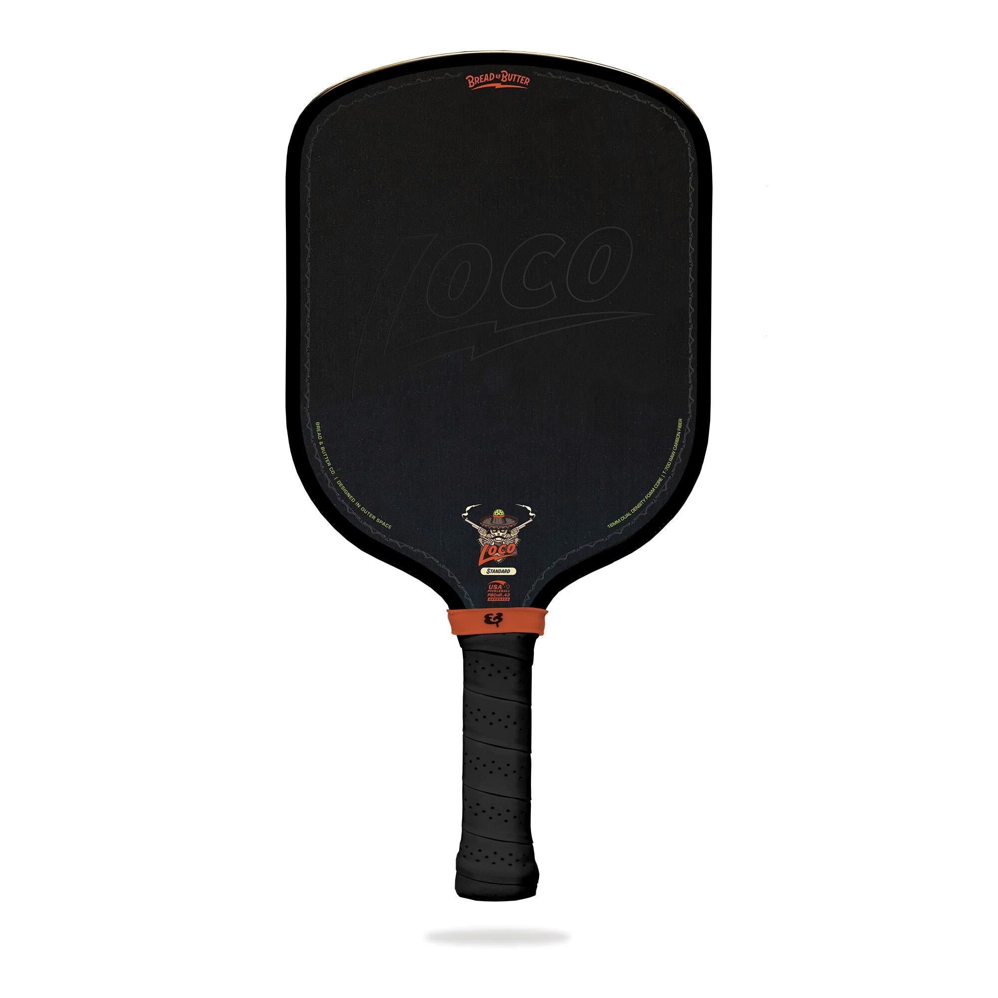 Bread & Butter Loco Standard paddle shape profile and dimensions