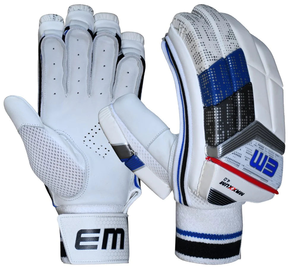 EM Maxxum 4.0 Adult Cricket Batting Gloves