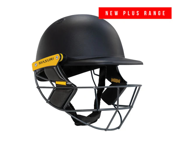 Masuri T-Line Plus Titanium Cricket Helmet - Black Masuri