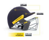 Masuri E-LINE TITANIUM CRICKET HELMET - BLACK