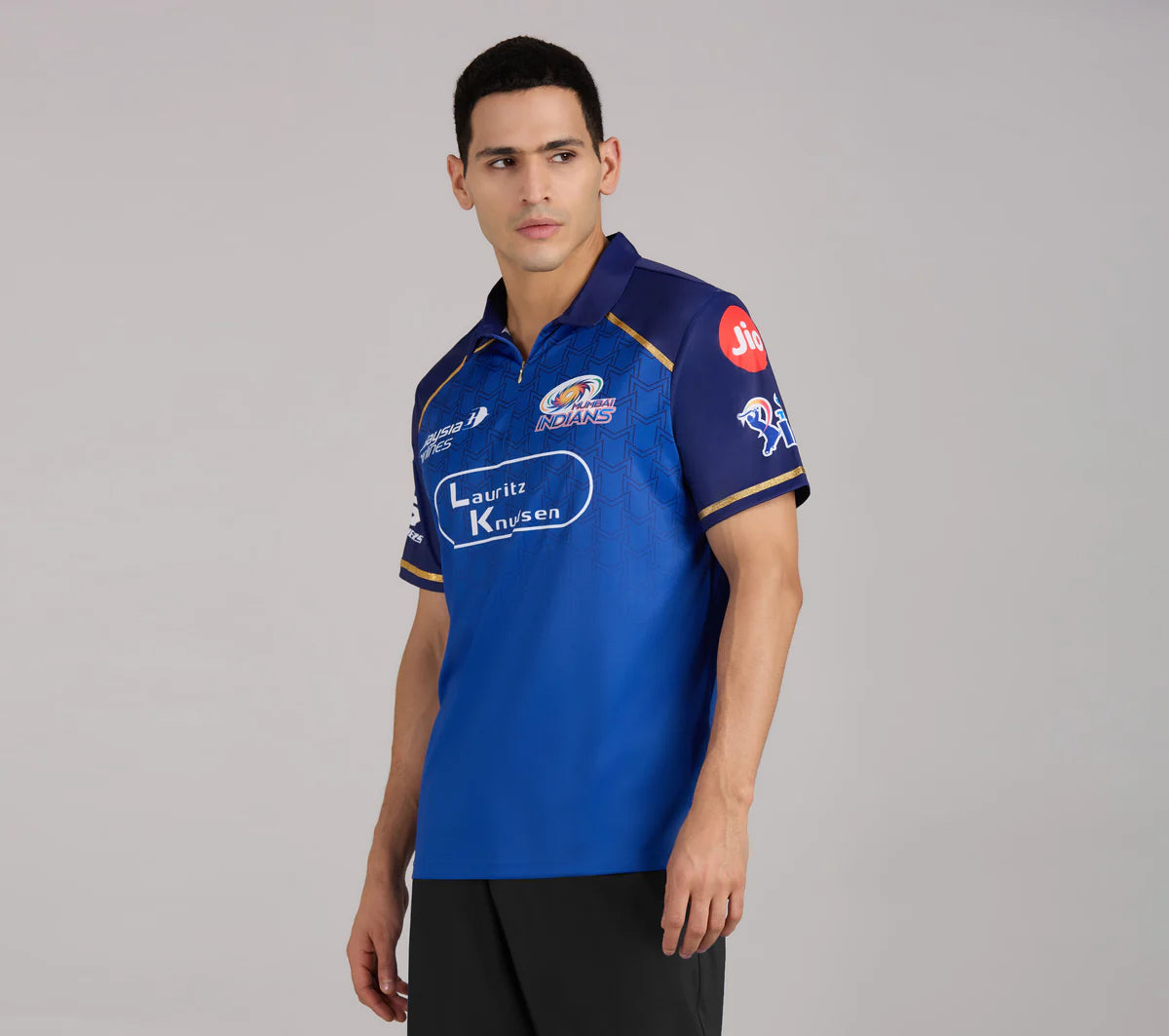 Official Mumbai Indians 2026 Men's IPL Fan Jersey - Royal Blue