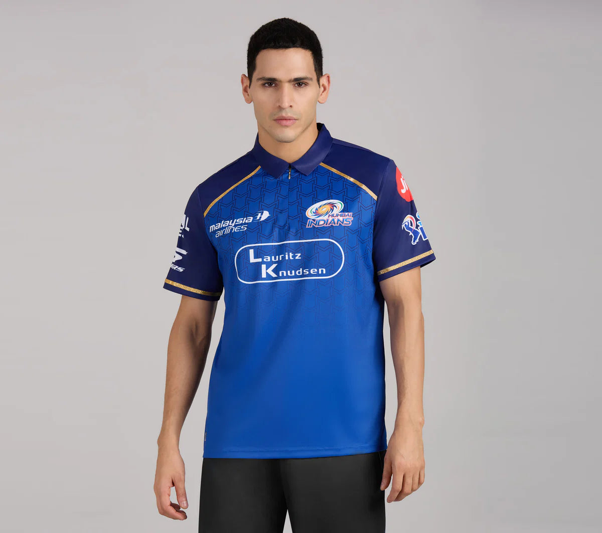 Official Mumbai Indians 2026 Men's IPL Fan Jersey - Royal Blue