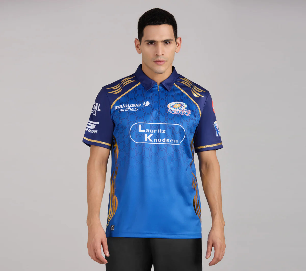 Official Mumbai Indians 2026 Men's IPL Replica Jersey - Royal Blue