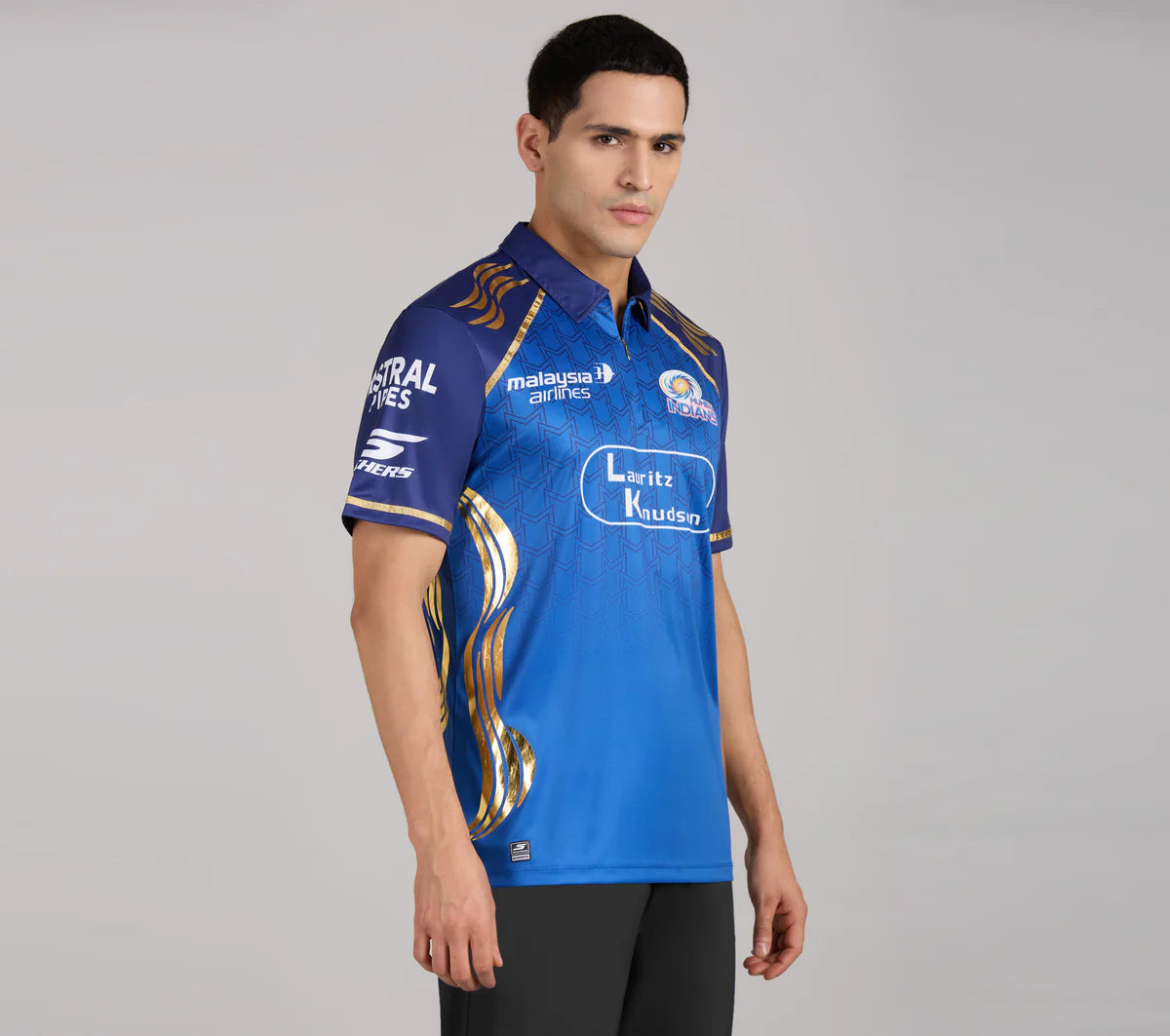 Official Mumbai Indians 2026 Men's IPL Replica Jersey - Royal Blue
