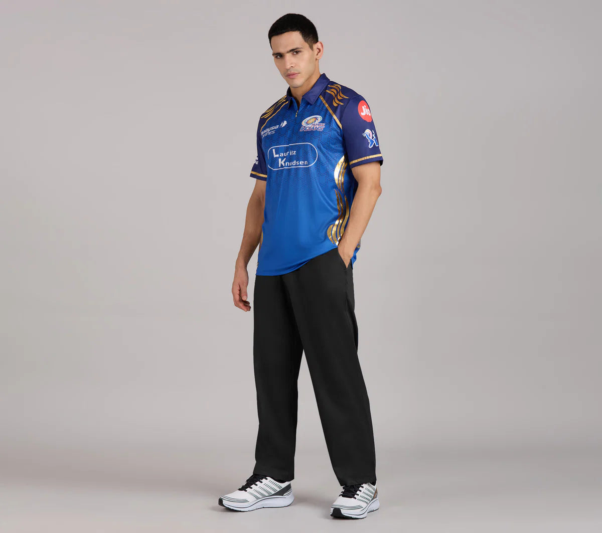 Official Mumbai Indians 2026 Men's IPL Replica Jersey - Royal Blue
