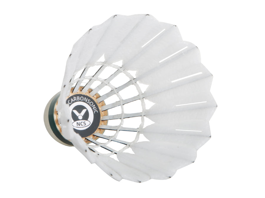 Victor New Carbon Sonic Badminton Synthetic Shuttlecocks by Victor - back view - TopCricketStore