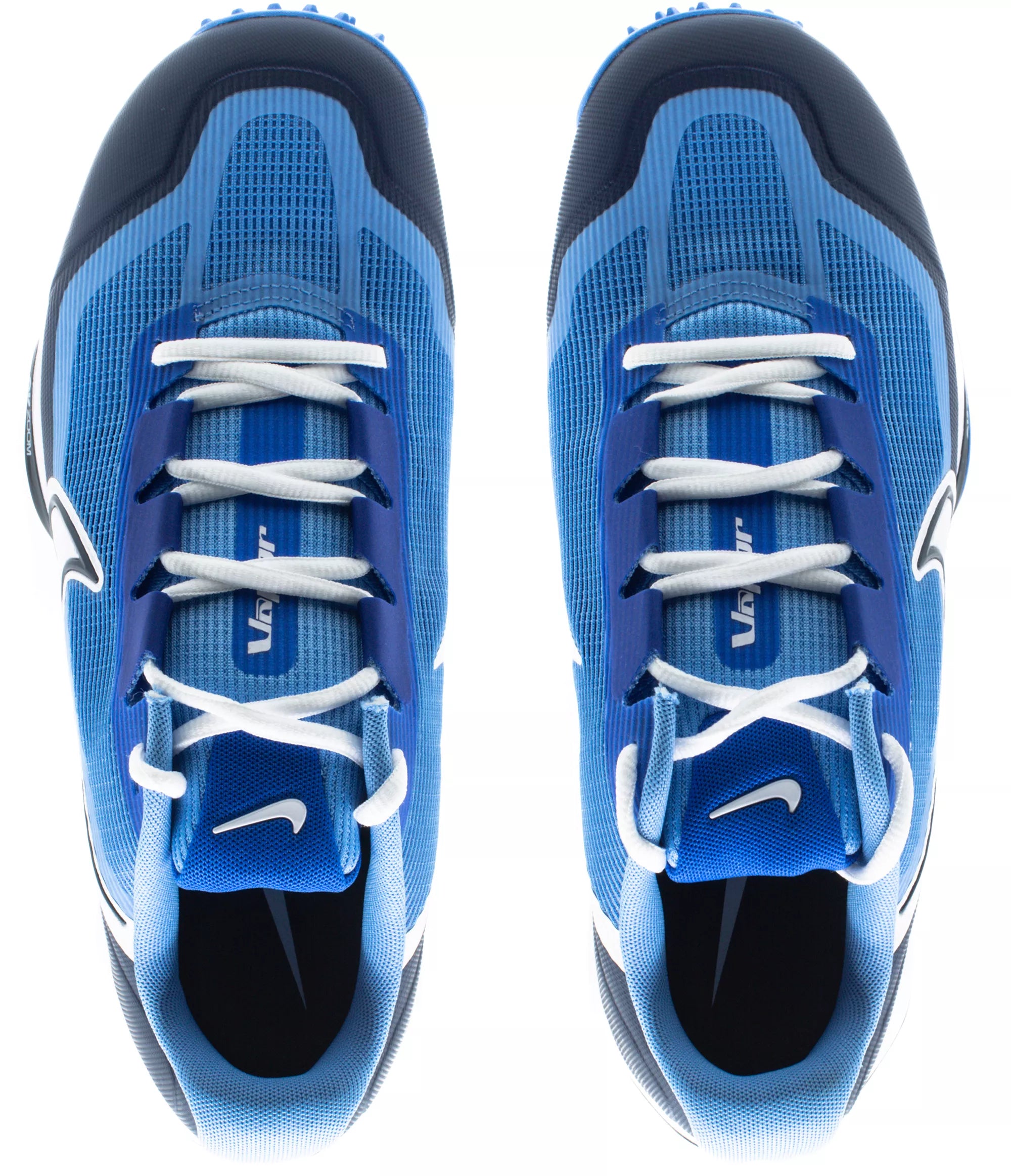 Nike React Vapor Drive 2 Blue/White Cricket Rubber Spike Shoes-2-Top_Cricket_Store
