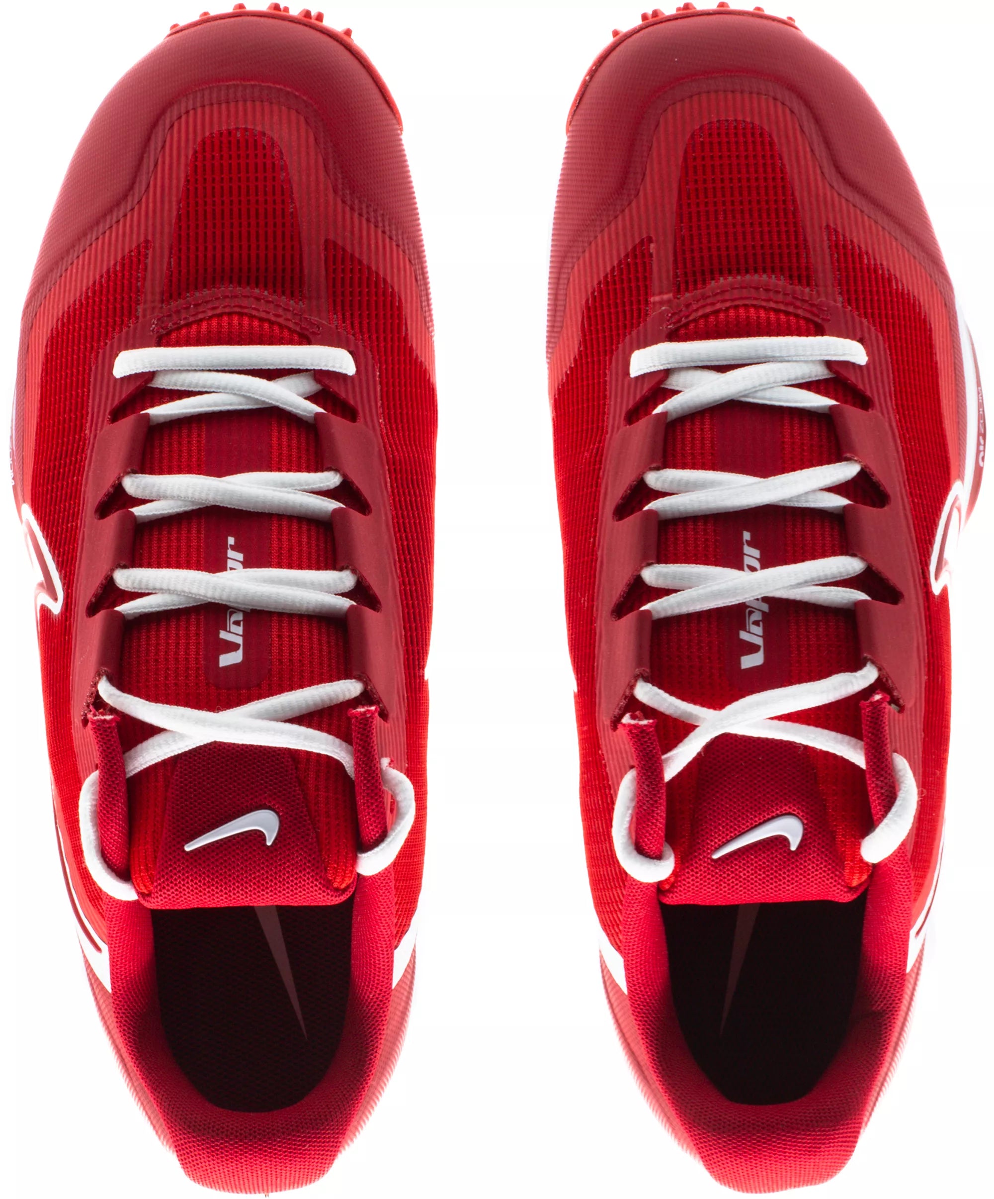 Nike React Vapor Drive 2 Red/White Cricket Rubber Spike Shoes-2-Top_Cricket_Store