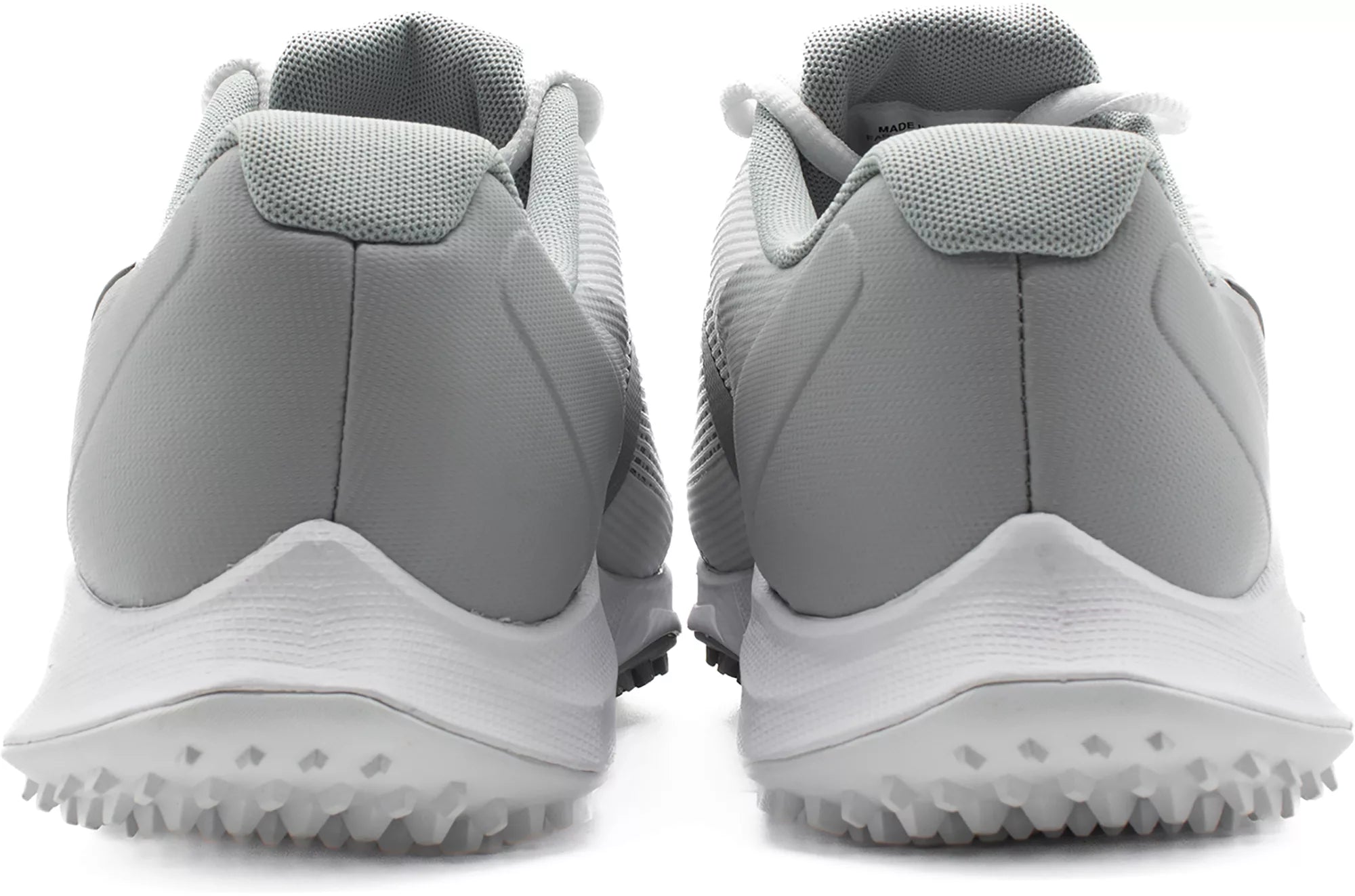 Nike React Vapor Drive 2 Silver/White Cricket Rubber Spike Shoes-2-Top_ricket_Store