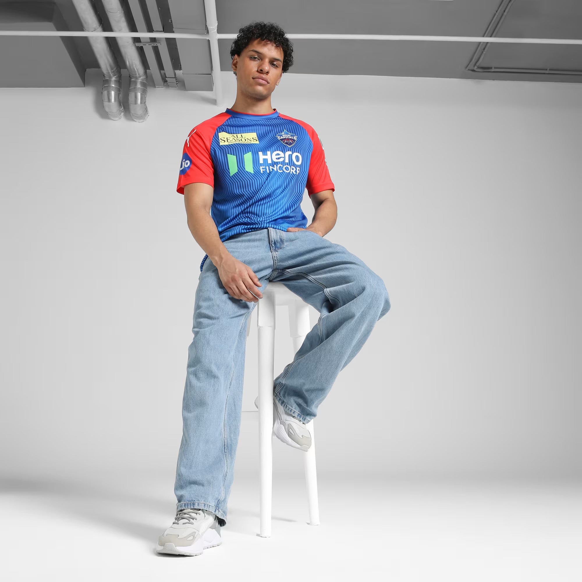 IPL Delhi Capitals (DC) 2025 Men's Official Replica Jersey