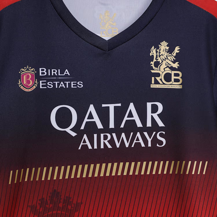 IPL Royal Challengers Bangalore (RCB) 2025 Youth Official Replica Jersey