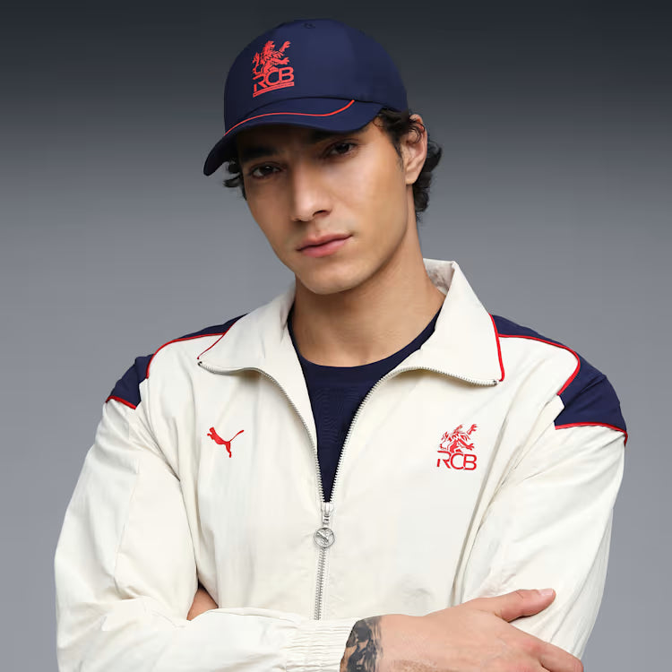 PUMA Official Royal Challengers Bangalore (RCB) IPL Navy Cricket Cap