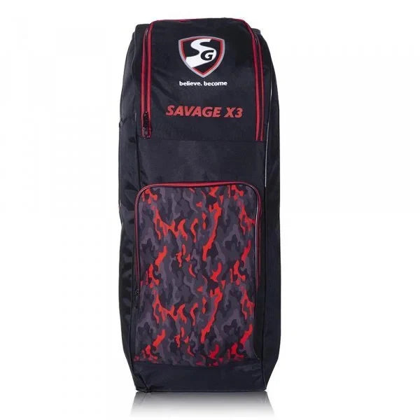 SG Savage X3 Plus Duffle Cricket Kit Bag