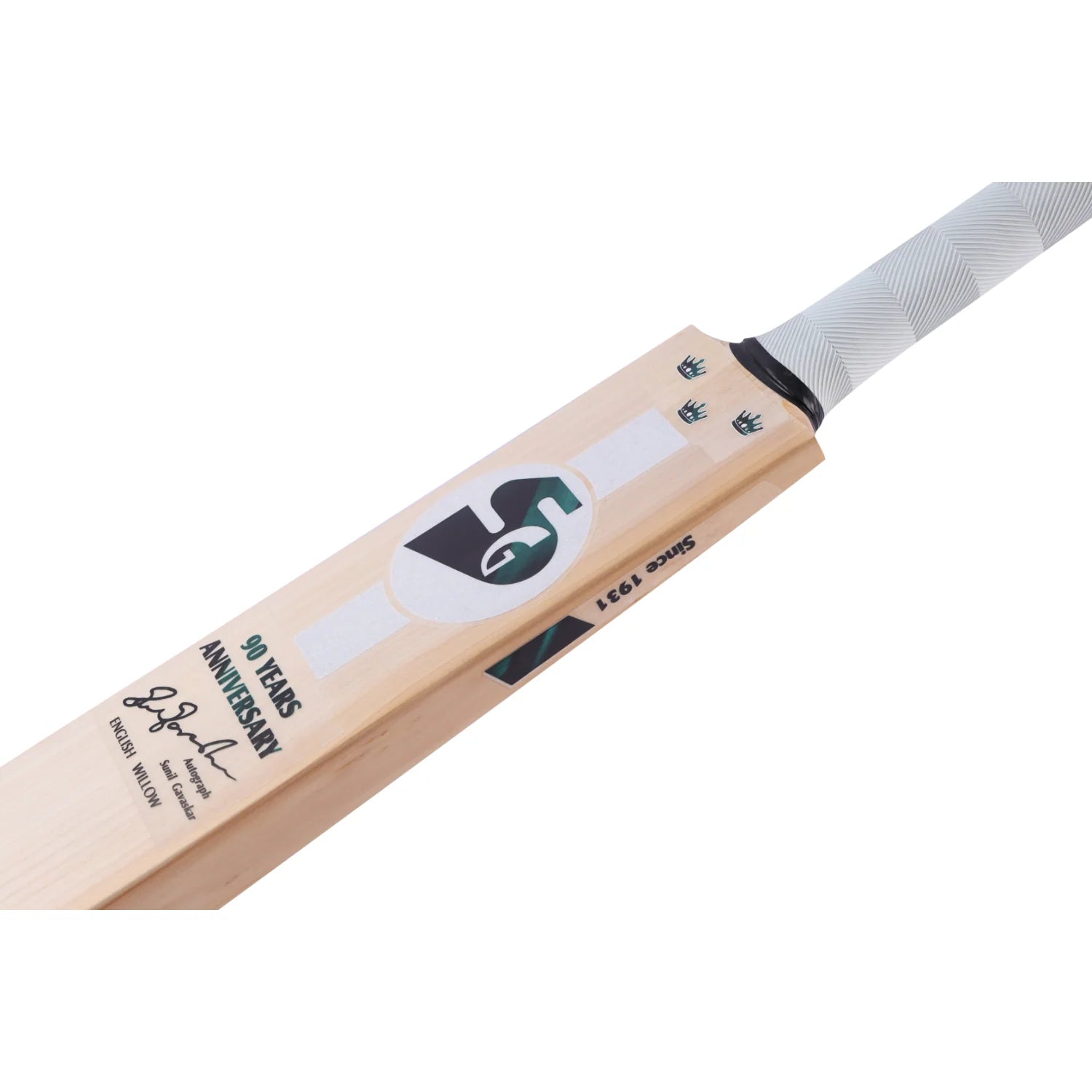 SG 90 YEARS ANNIVERSARY Grade 1 Worlds Finest English Willow Cricket Bat SG