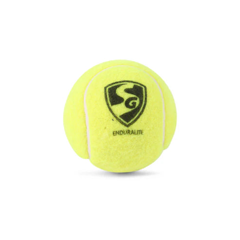 SG Endura Lite Tennis Cricket Ball - 86 grams - Front