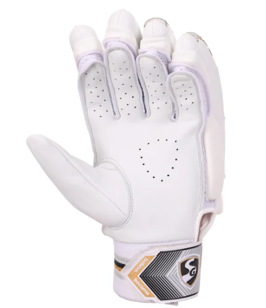 SG HP 33 Cricket Batting Gloves - Hardik Pandya Series Gold Green
