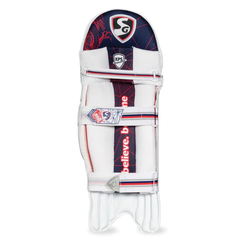Back View of Right Leg SG KLR Prolite Cricket Batting Pads Junior Youth Adult